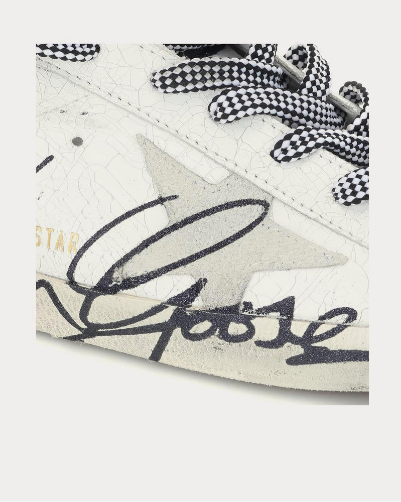Golden Goose Superstar patent leather White Star Low Top Sneakers - 4