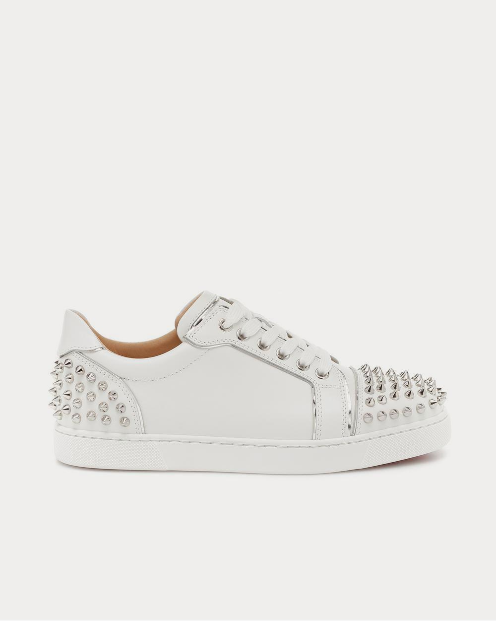 White low top louboutin top