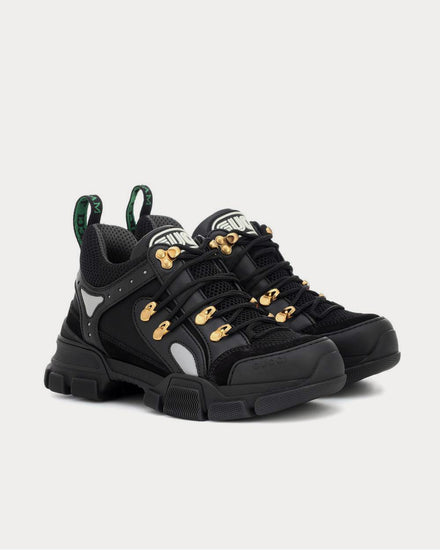 Gucci Flashtrek leather Black Low Top Sneakers - 2