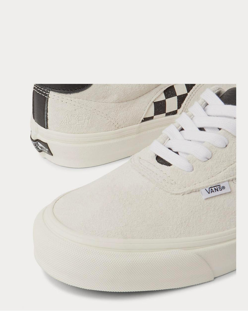 Vans Staple UA Acer NI SP Leather and Canvas-Trimmed Suede  White low top sneakers - 4