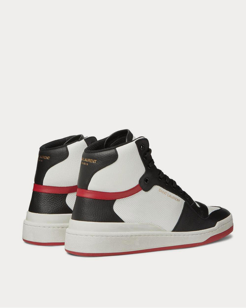 Saint Laurent Leather High-Top  Black high top sneakers - 3
