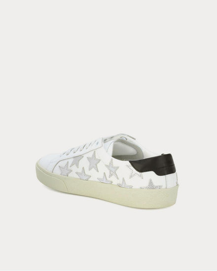 Saint Laurent SL/06 Court Classic leather Blanc Optique Low Top Sneakers - 3