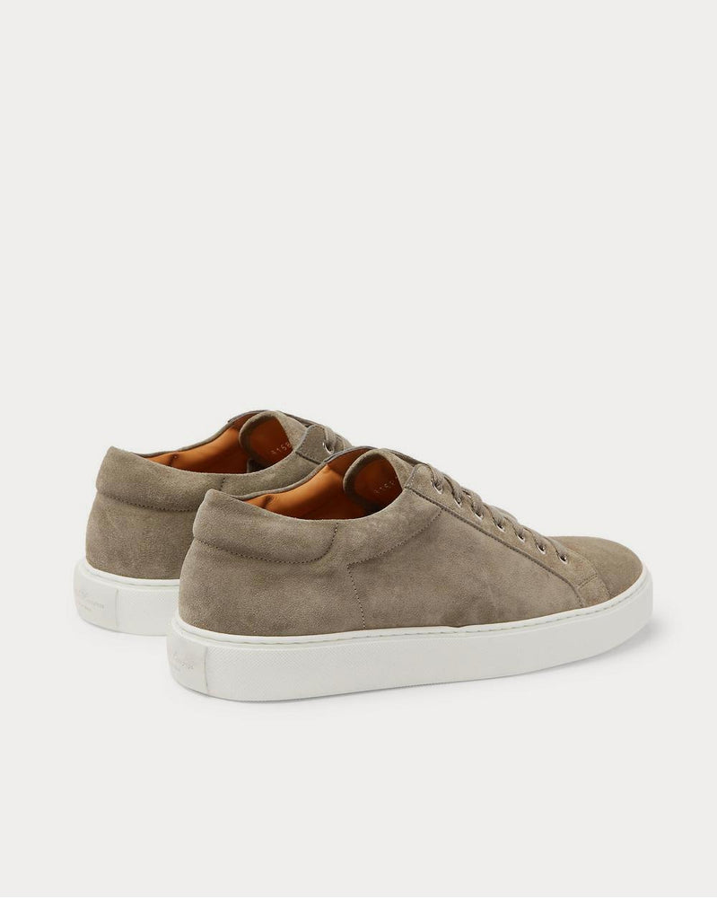 Ralph Lauren Purple Label Severn Suede  Gray low top sneakers - 3