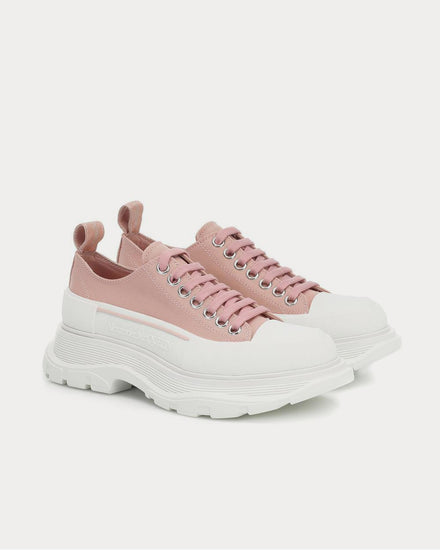 McQueen Tread Slick canvas platform Magnolia Low Top Sneakers - 2