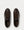 Leather  Dark brown low top sneakers
