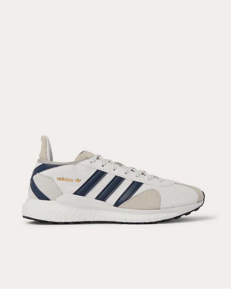 Adidas x Human Made Tokio Solar Leather-Trimmed Mesh and Suede  White low top sneakers - 1