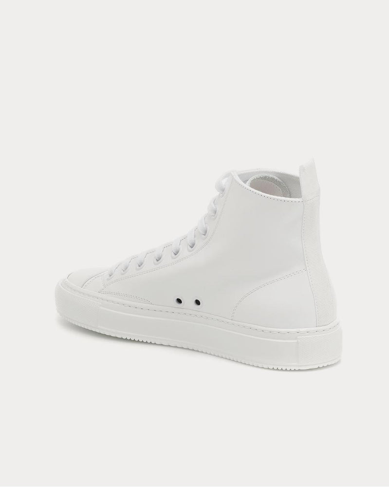 Common Projects Tournament High leather White High Top Sneakers - 3