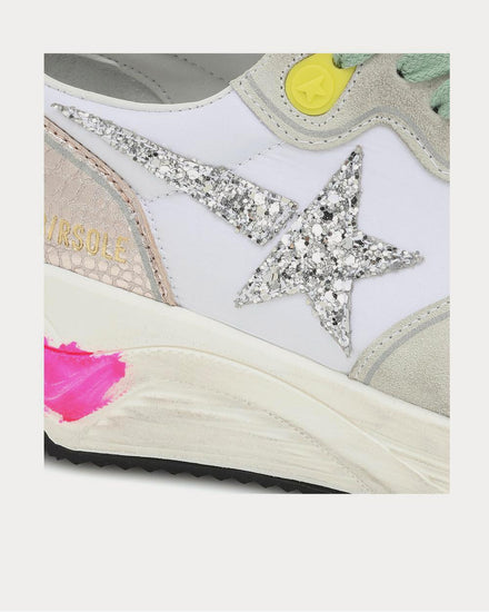 Golden Goose Running suede Multi  Low Top Sneakers - 4