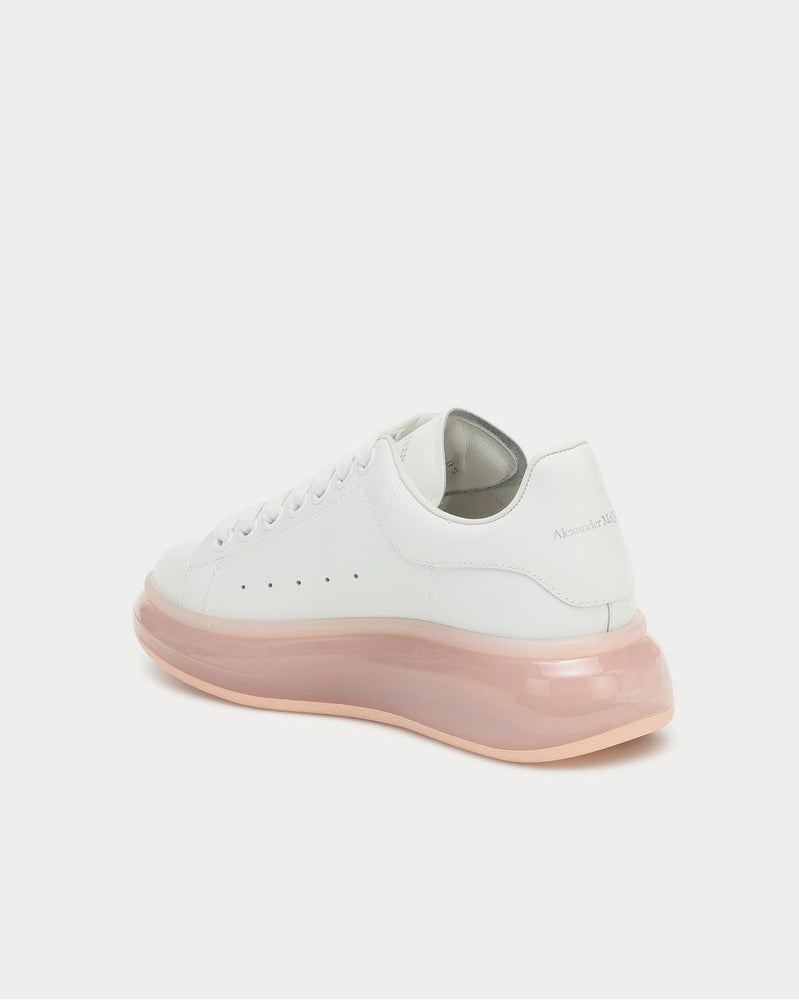 Alexander McQueen Bubble leather White Low Top Sneakers - 3