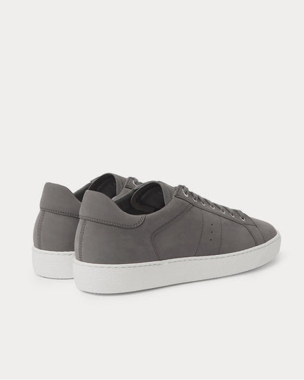J.M. Weston Nubuck  Gray low top sneakers - 4