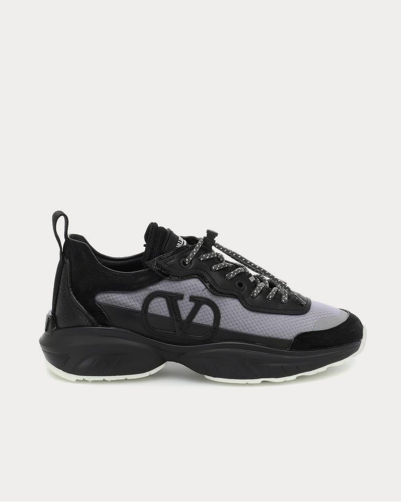 Valentino Valentino Garavani SHEGOES Deep Grey Low Top Sneakers - 1