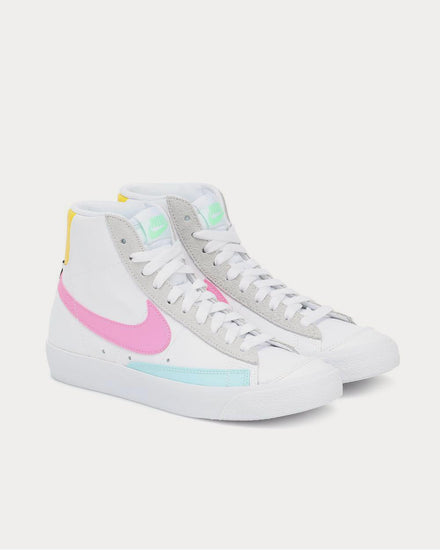 Nike Blazer Mid Vintage '77 leather White High Top Sneakers - 2