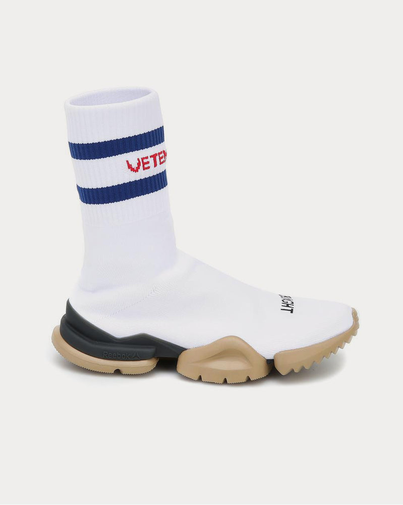 Vetements x Reebok Women's Classic Sock Runner White High Top