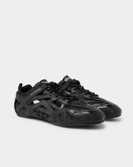 Balenciaga Drive Mesh and Rubber  Black low top sneakers - 2