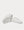 Backnet Perforated Leather  White low top sneakers