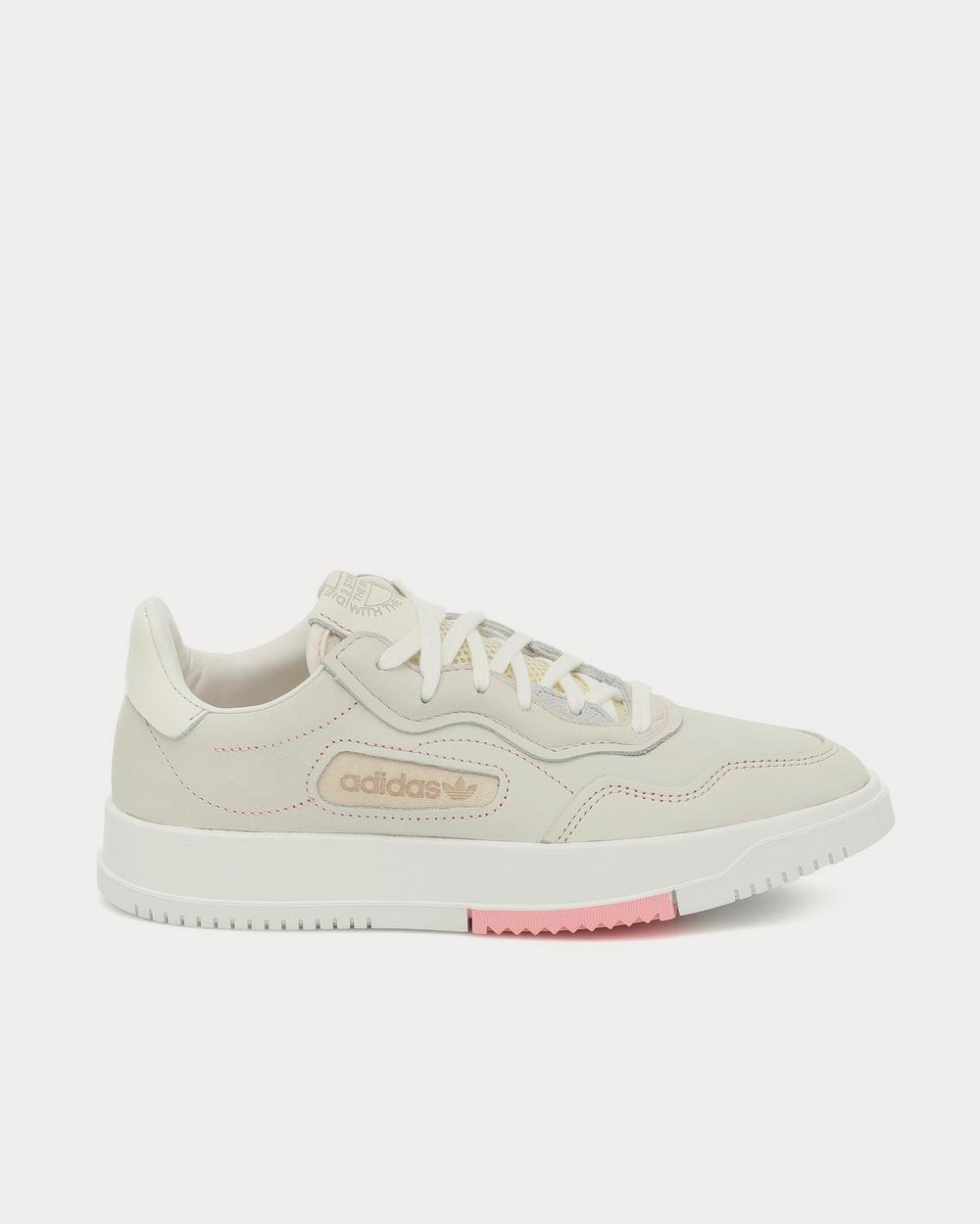 adidas gazelle silver green womens Adidas Women's SC Premiere leather white Low Top Sneakers