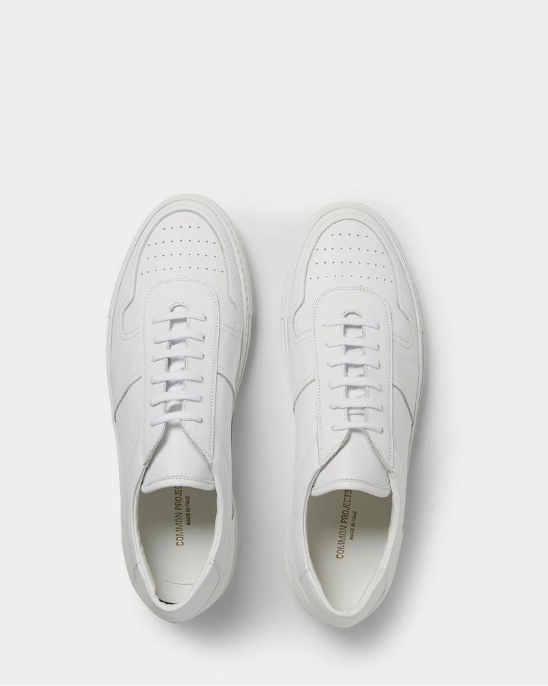 Common Projects BBall Leather  White low top sneakers - 6