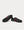Ace Watersnake-Trimmed Leather  Black low top sneakers