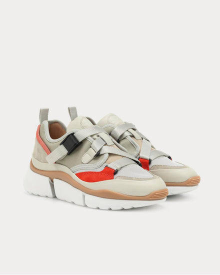 Chloé Sonnie Light Eucalyptus Low Top Sneakers - 2