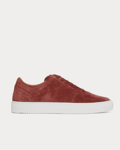 Mr P. Larry Suede  Brick low top sneakers