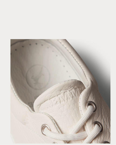 Diemme Iseo Full-Grain Leather  Off-white low top sneakers - 5