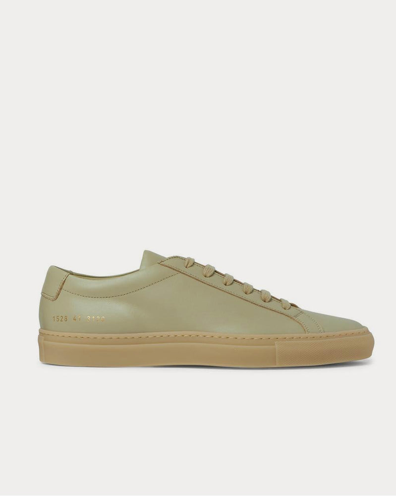 Common Projects Original Achilles Leather  Beige low top sneakers - 1