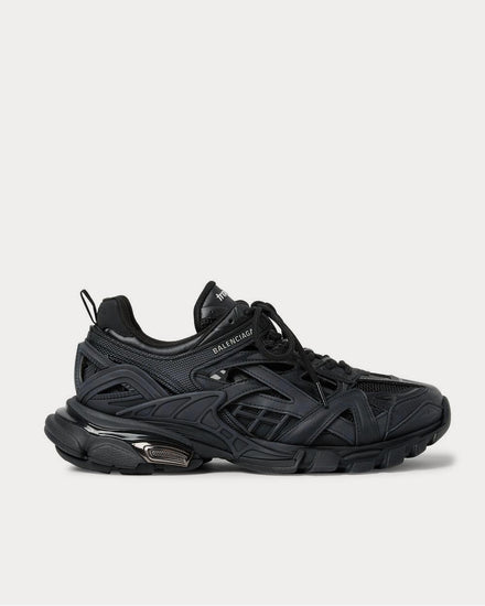 Balenciaga Track.2 Nylon, Mesh and Rubber  Black low top sneakers - 1