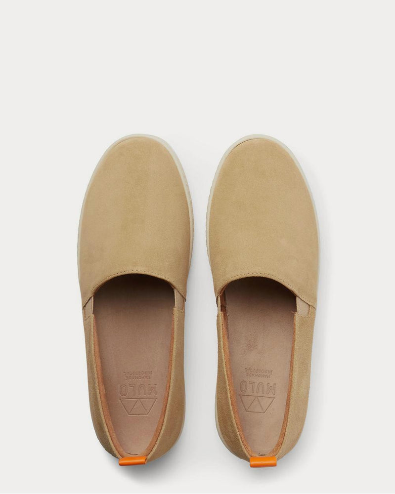 Mulo Suede Slip-On  Tan slip on sneakers - 5