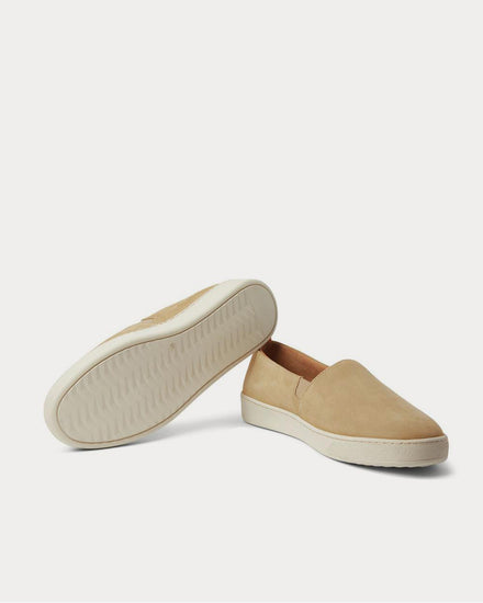 Mulo Suede Slip-On  Tan slip on sneakers - 3