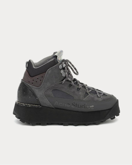Acne Studios Trekking platform Slate Grey High Top Sneakers - 1