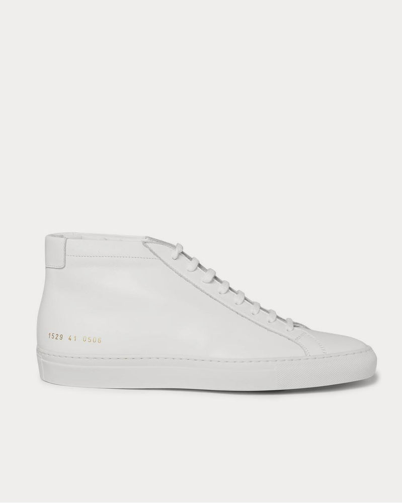 Common Projects Original Achilles Leather High-Top  White high top sneakers - 1