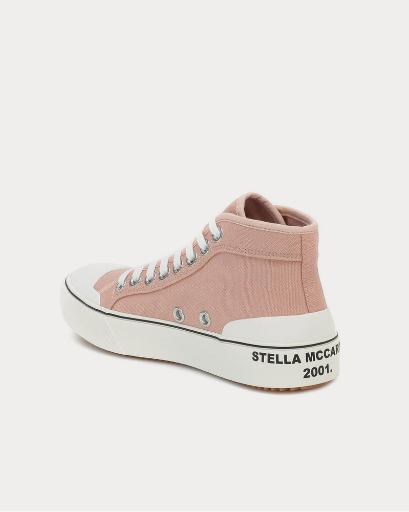 Stella McCartney Canvas Blush High Top Sneakers - 3