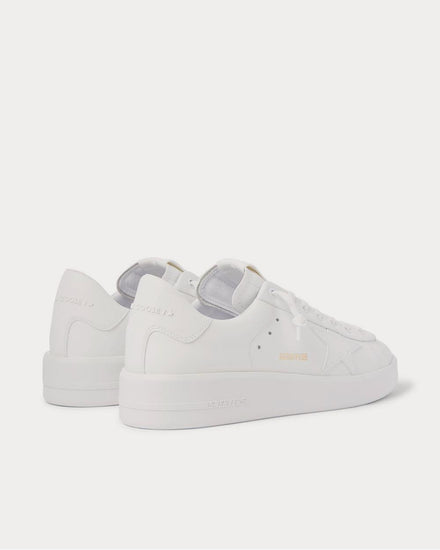 Golden Goose Purestar Leather  White low top sneakers - 4