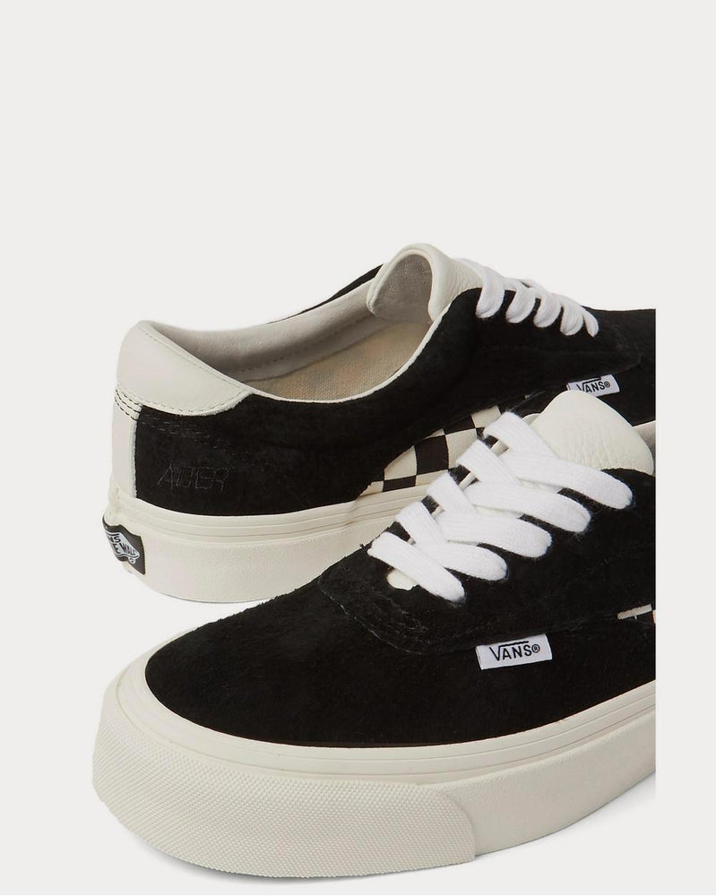 Vans Staple UA Acer NI SP Leather and Canvas-Trimmed Suede  Black low top sneakers - 4