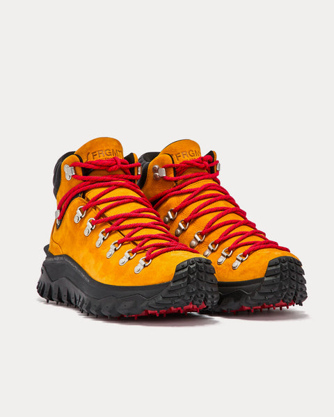 x FRGMT Hiroshi Fujiwara Trailgrip GTX Orange High Top Sneakers