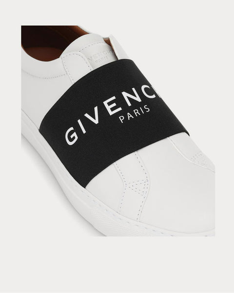 Urban Street leather White Slip On Sneakers