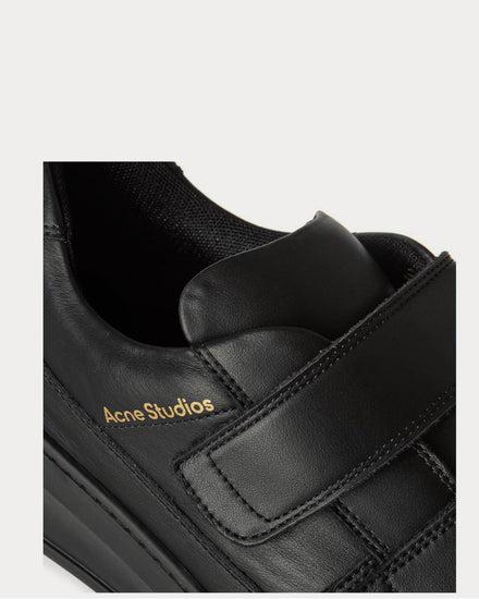 Acne Studios Leather  Black low top sneakers - 4