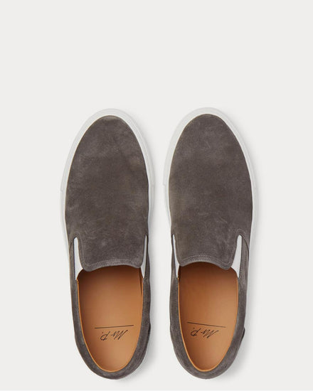 Mr P. Larry Suede Slip-On  Gray low top sneakers - 6