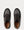 Colour-Block Suede  Black low top sneakers