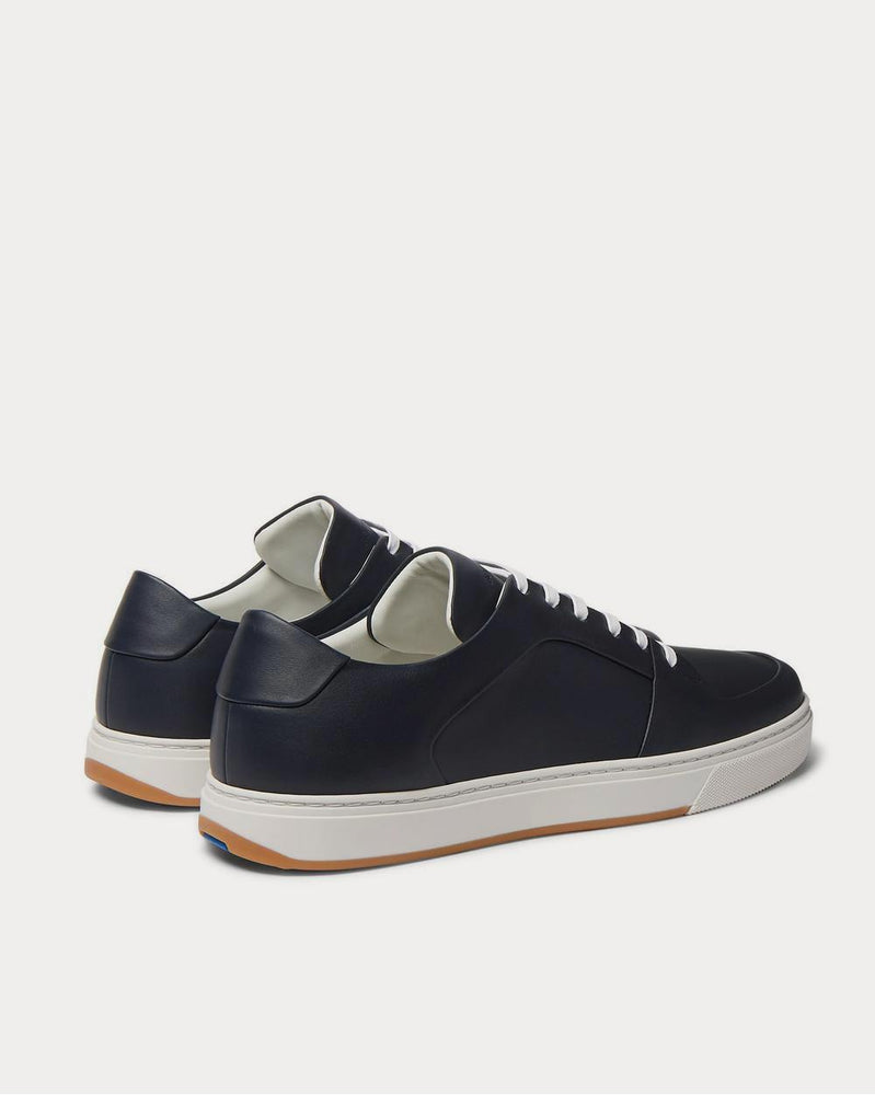 Bottega Veneta Leather  Navy low top sneakers - 4
