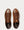 Warwick Burnished-Leather  Brown low top sneakers