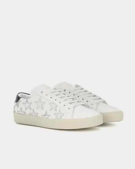 Saint Laurent SL/06 Court Classic leather Blanc Optique Low Top Sneakers - 2