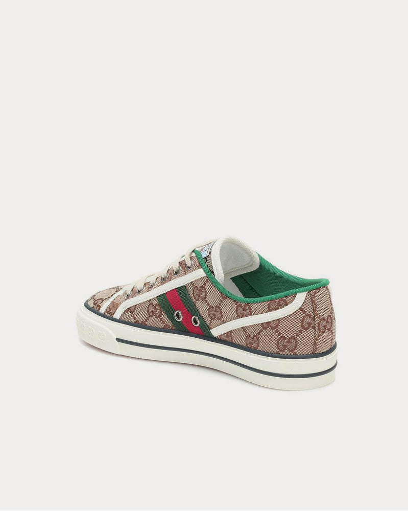 Gucci Gucci Tennis 1977 canvas Beige Low Top Sneakers - 3