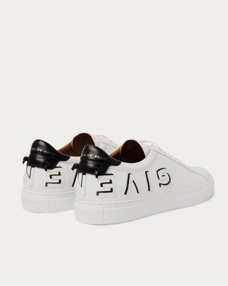 Givenchy Urban Street Logo-Print Leather  White low top sneakers - 3