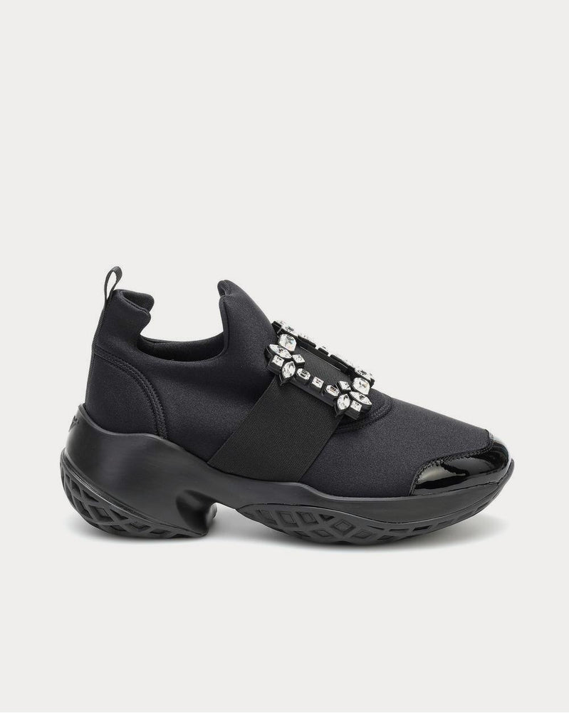 Roger Vivier Viv' Run Nero Low Top Sneakers - 1
