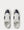Larry Full-Grain Leather  White low top sneakers