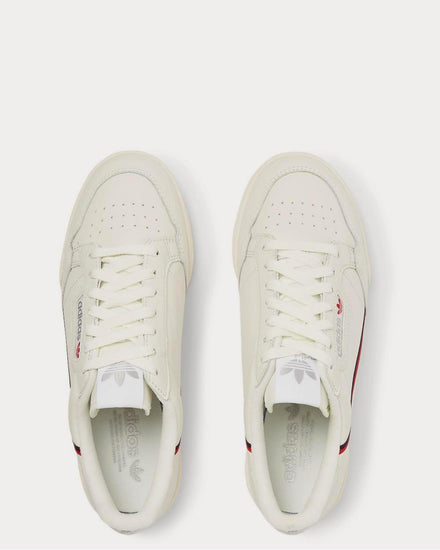Adidas Continental 80 Grosgrain-Trimmed Leather  Off-white low top sneakers - 6