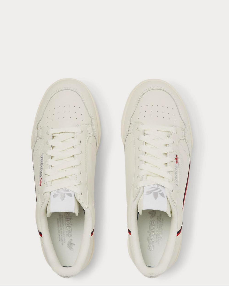 Adidas Continental 80 Grosgrain-Trimmed Leather  Off-white low top sneakers - 6