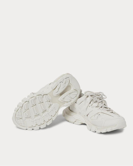 Balenciaga Track Nylon, Mesh and Rubber  White low top sneakers - 3