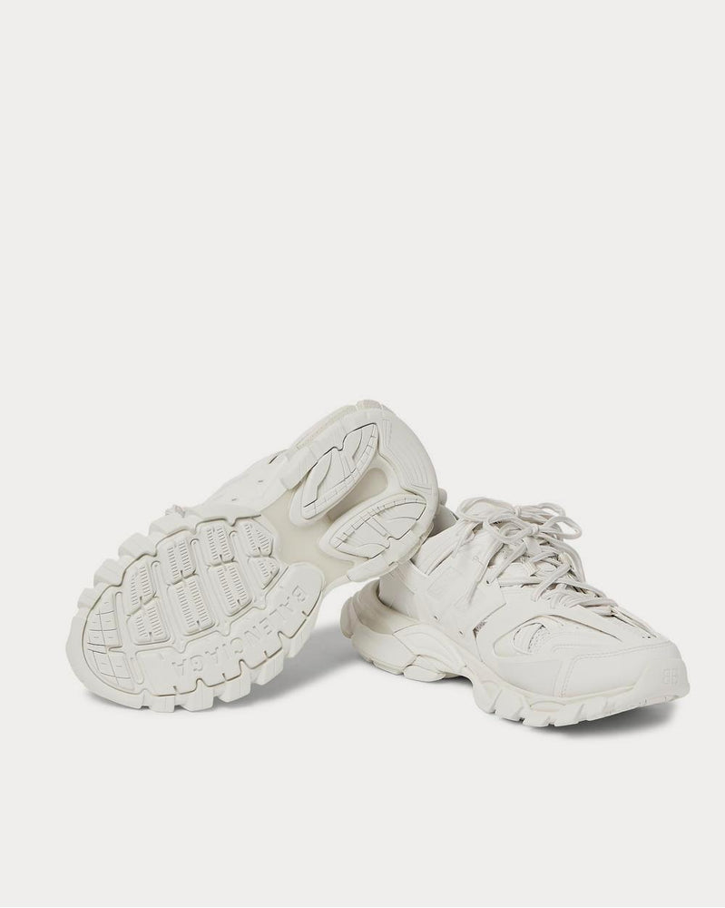 Balenciaga Track Nylon, Mesh and Rubber  White low top sneakers - 3